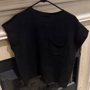 Black sweater. Size XL.  Worn once.  Listing 9753